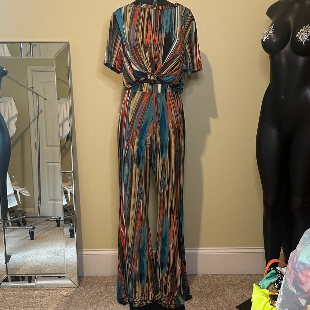 Multicolor Women's 2 Piece